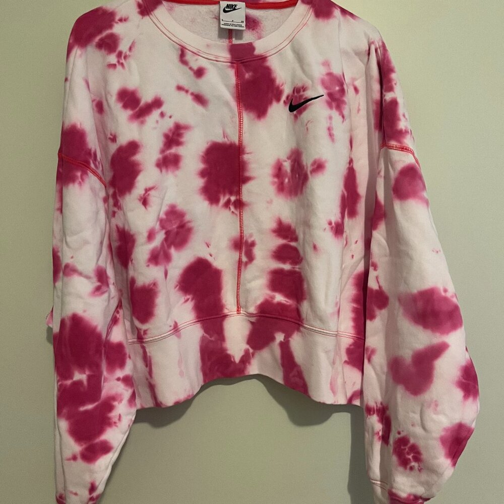 Nike Women's Tie Dye Oversized Sweatshirt